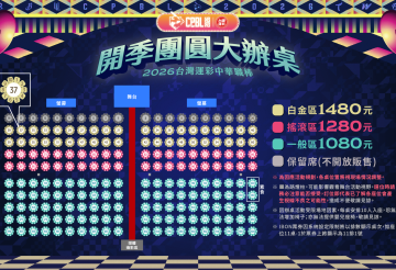 2026中華職棒開季宣傳活動售票圖